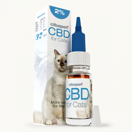 Olio di CBD al 2% Per Gatti