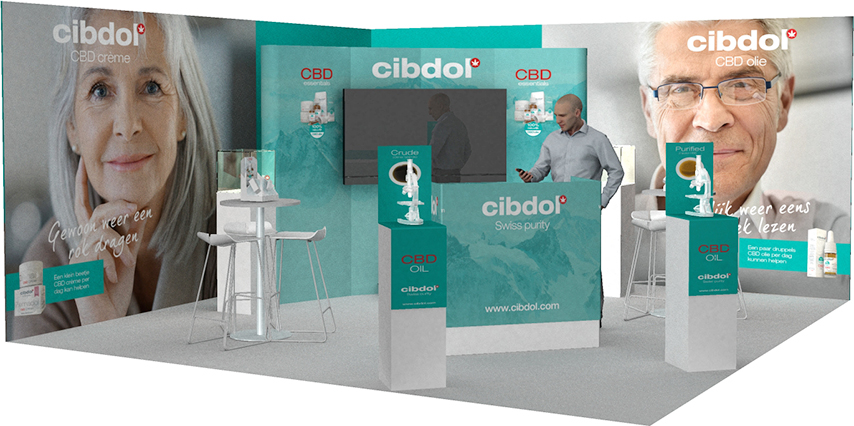 Cibdol Sera Présent À la 50Plus Fair À Jaarbeurs Utrecht, (NL)